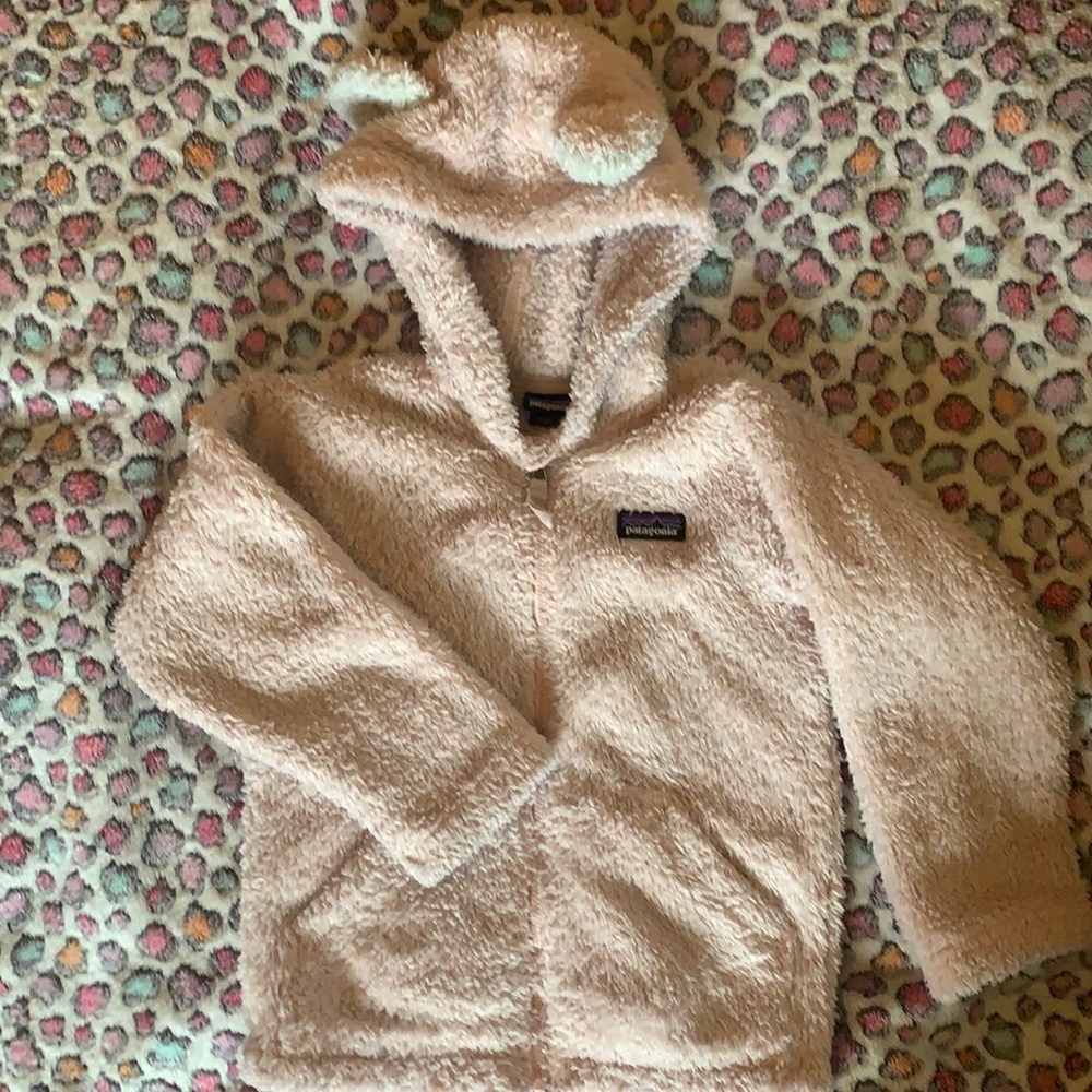 Patagonia 4T fleece zipper hoodie